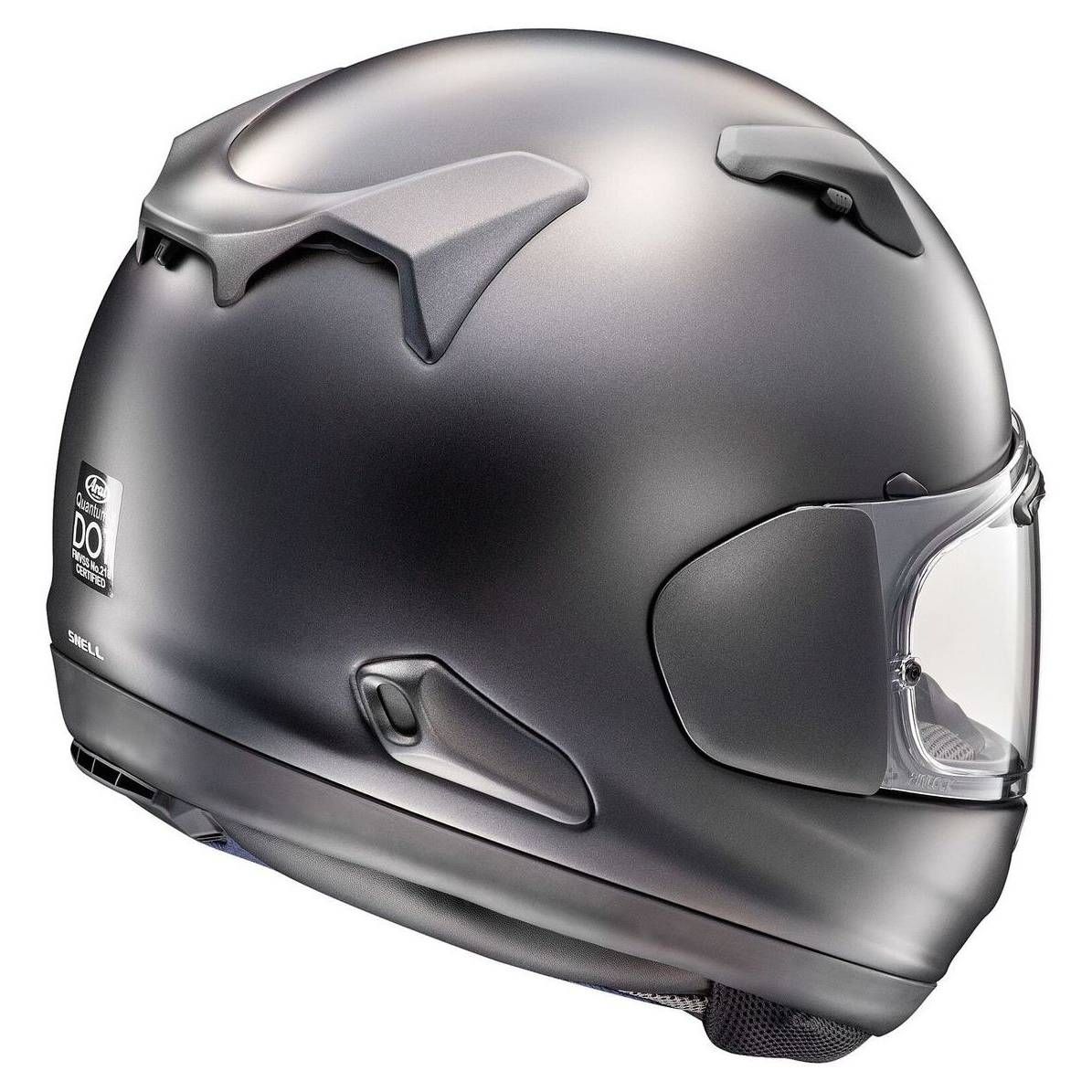 Arai Quantum-X Solid Helmet Black Frost