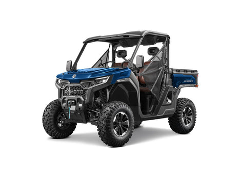 2027 CFMOTO UFORCE U10 PRO in Twilight Blue — left three-quarter view