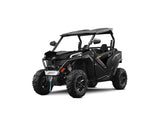 2027 CFMOTO ZFORCE 800 TRAIL in Nebula Black — left three-quarter view