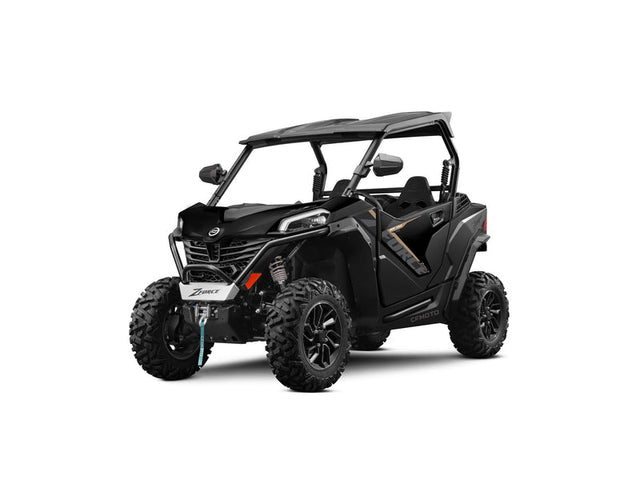 2027 CFMOTO ZFORCE 800 TRAIL in Nebula Black — left three-quarter view