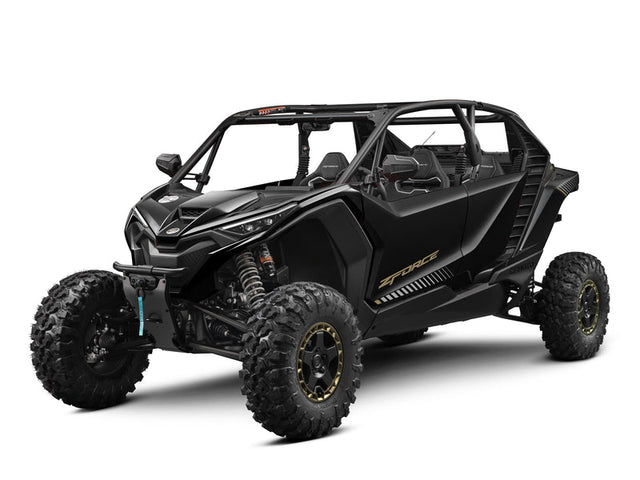 2027 CFMOTO ZFORCE Z10-4 in Nebula Black — left three-quarter view