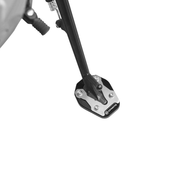 SIDE STAND ENLARGE BASE (SILVER) IBEX 450