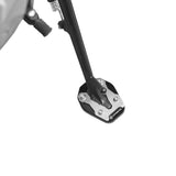 SIDE STAND ENLARGE BASE (SILVER) IBEX 450