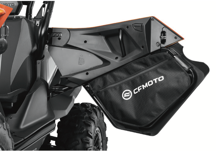 CFMOTO ZFORCE 950 Left Door Storage Bag — Gen 1 — 5BYV-806510-1000