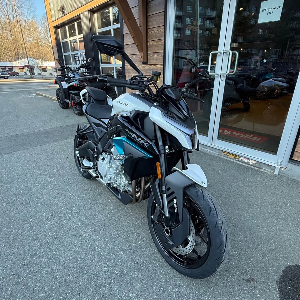 2026 CFMOTO 675 NK - GLACIER WHITE - 3795