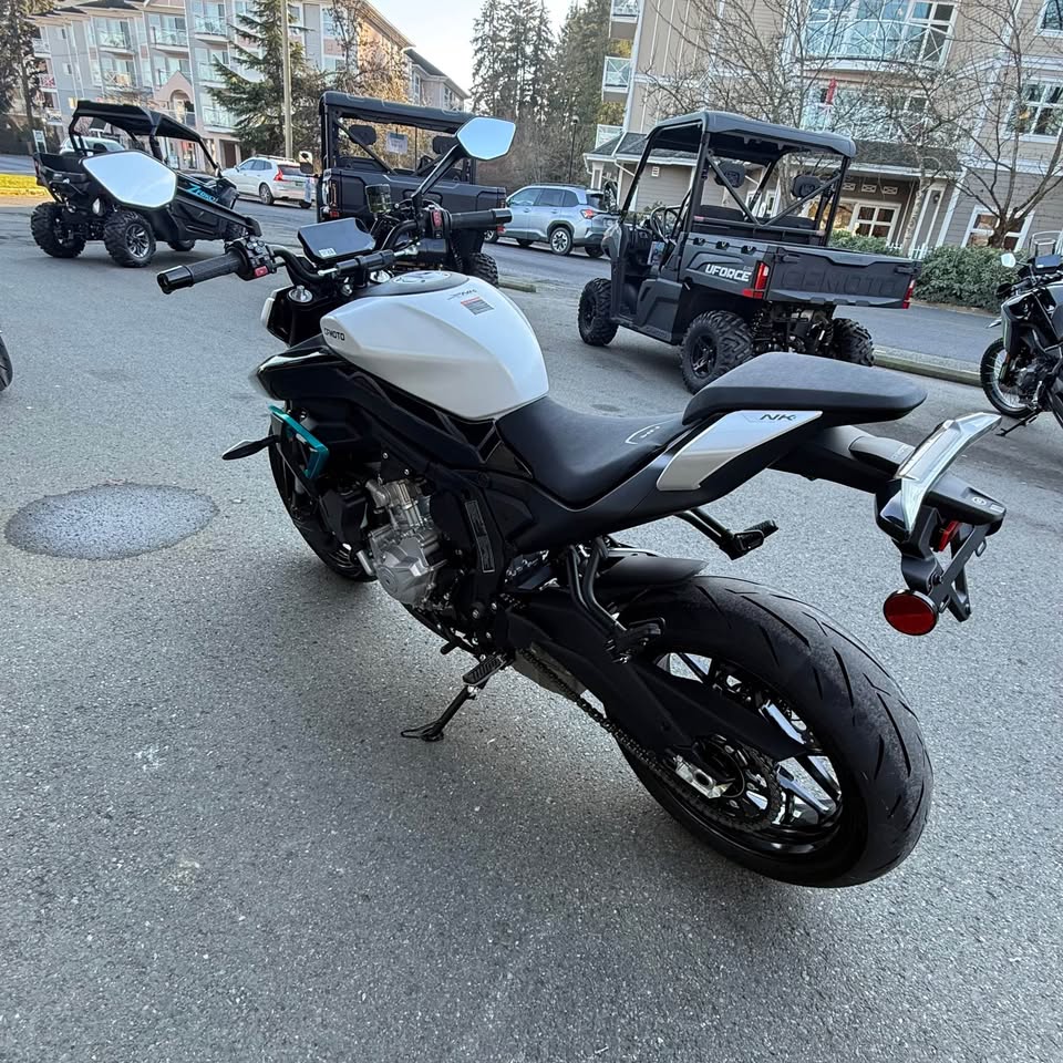 2026 CFMOTO 675 NK - GLACIER WHITE - 3795