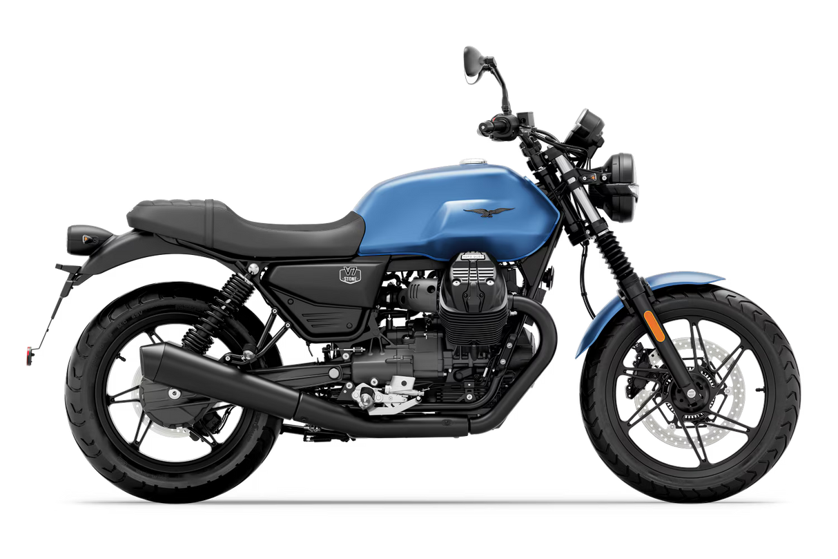 2026 Moto Guzzi V7 STONE - BLUE - 0003
