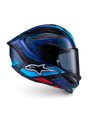 Alpinestars S-R7 Kinetis Helmet – Black/Blue/Pink/White