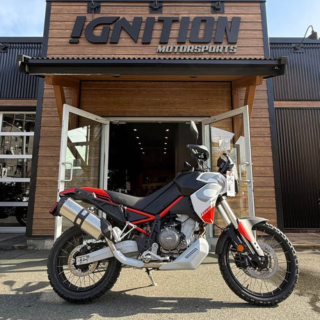 2027 APRILIA TUAREG 660 HAILSTORM WHITE SKU-01353 — Blackpurl photo 1 [bp1:SKU-01353:8df8a827ba3213d4e1453d1f1aa7f0da]