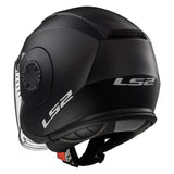 LS2 Verso Open Face Helmet – Matte Black – view 3