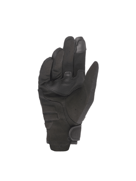 Alpinestars Copper gloves in black and white — palm view